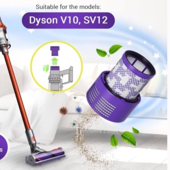 NEW Viok Replacement Filter for Dyson V10 1 Piece - Picture 2 of 6